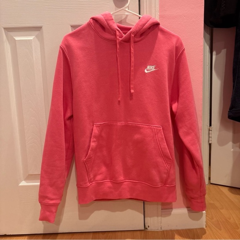 Nike Bright Pink Pullover Hoodie